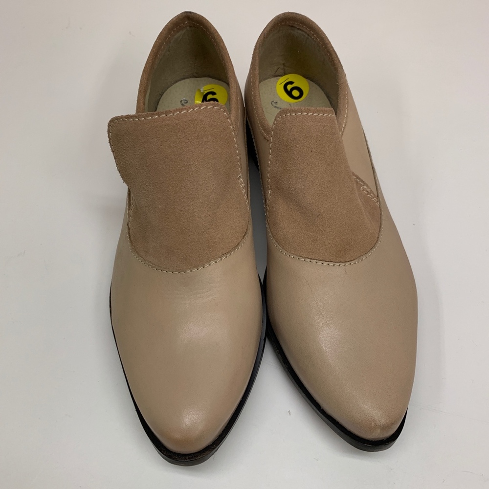FREE PEOPLE Brady Brown Tan Suede Loafer - Picture 6 of 8